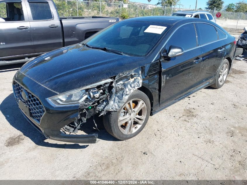 VIN 5NPE34AF2JH680091 2018 Hyundai Sonata, Sport no.2