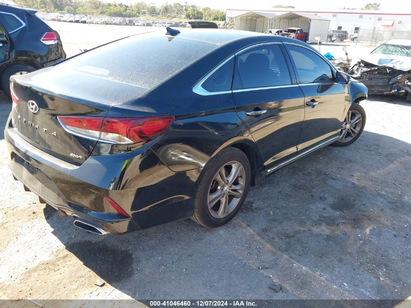 VIN 5NPE34AF2JH680091 2018 Hyundai Sonata, Sport no.4