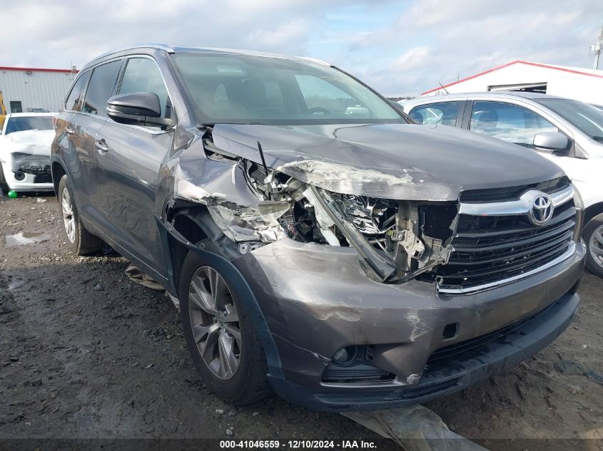 2015 Toyota Highlander, Xle V6