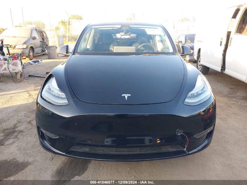 2021 Tesla Model Y Long Range Dual Motor All-Wheel Drive VIN: 5YJYGAEE1MF159531 Lot: 41046577