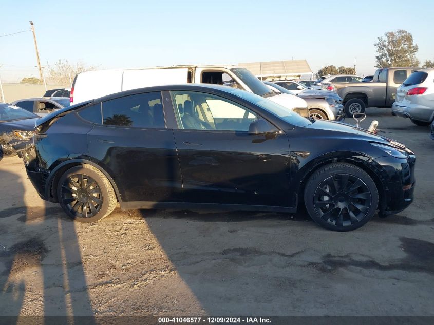 2021 Tesla Model Y Long Range Dual Motor All-Wheel Drive VIN: 5YJYGAEE1MF159531 Lot: 41046577