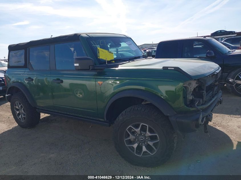 2022 Ford Bronco Badlands VIN: 1FMEE5DH0NLB43892 Lot: 41046629