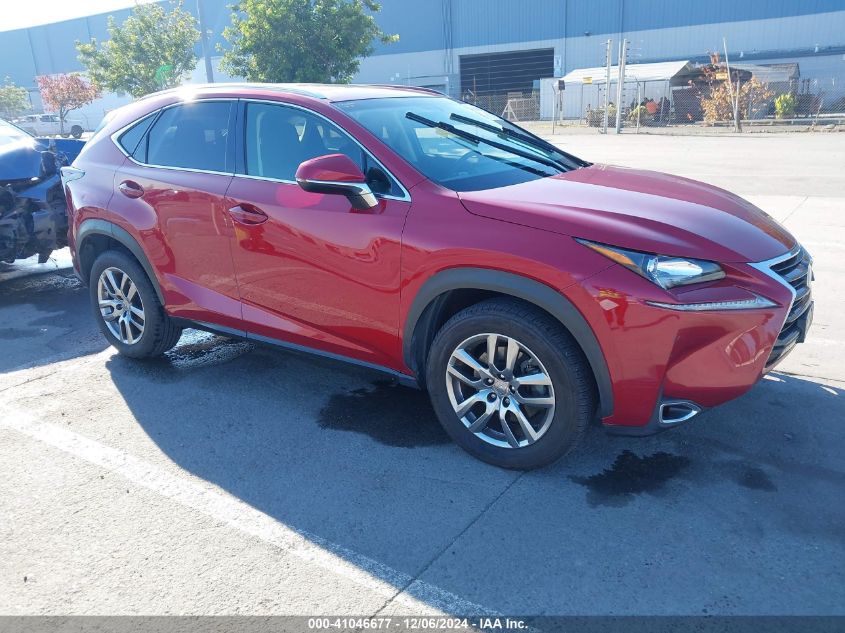 VIN JTJBARBZ0G2064265 2016 LEXUS NX 200T no.1