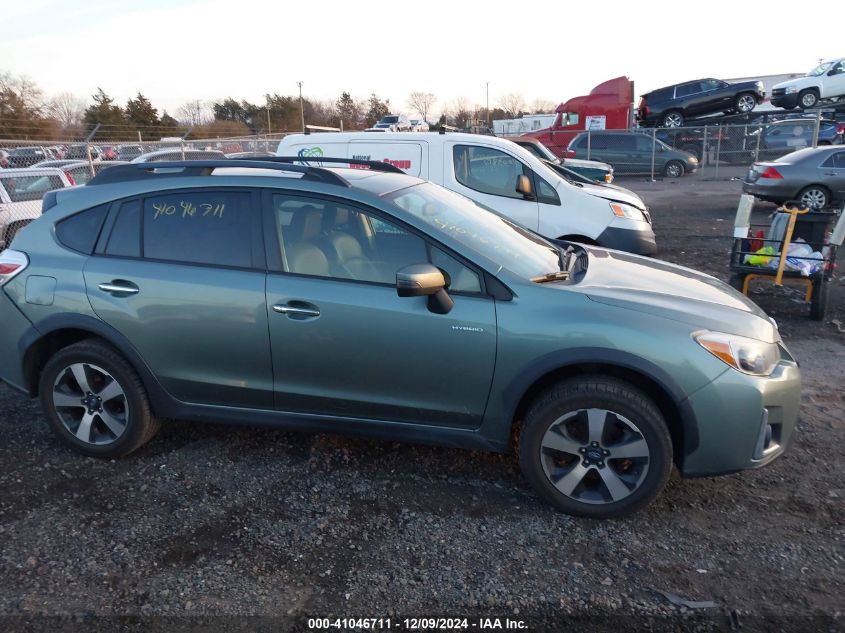 2016 Subaru Crosstrek Hybrid Touring VIN: JF2GPBLC7GH262669 Lot: 41046711