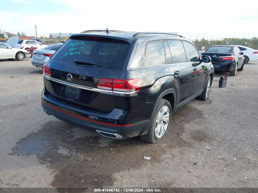 VIN 1V2WR2CA7MC578227 2021 Volkswagen Atlas, 3.6L V... no.4