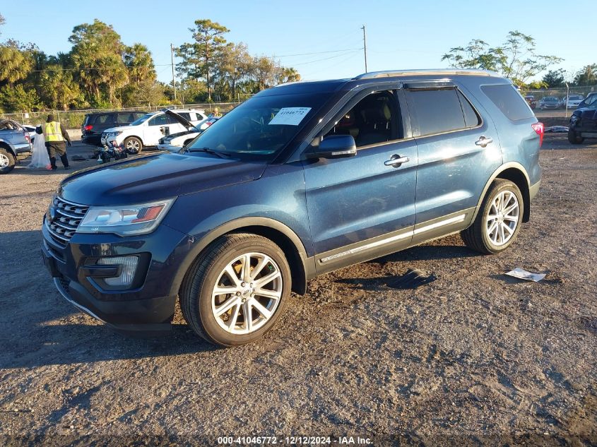 VIN 1FM5K8F80GGB90732 2016 Ford Explorer, Limited no.2