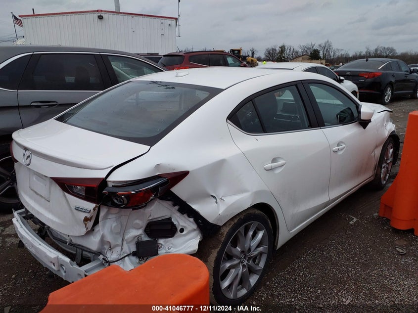 Vin: jm1bm1w33g1298911, lot: 41536727, mazda mazda3 s touring 20164