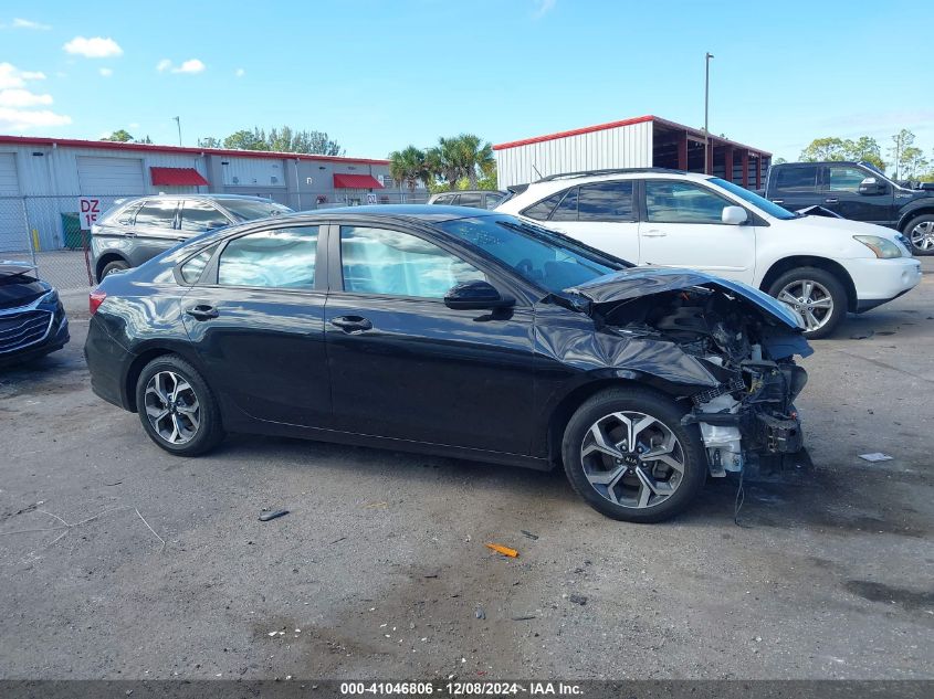 2021 Kia Forte Lxs VIN: 3KPF24AD2ME354239 Lot: 41046806