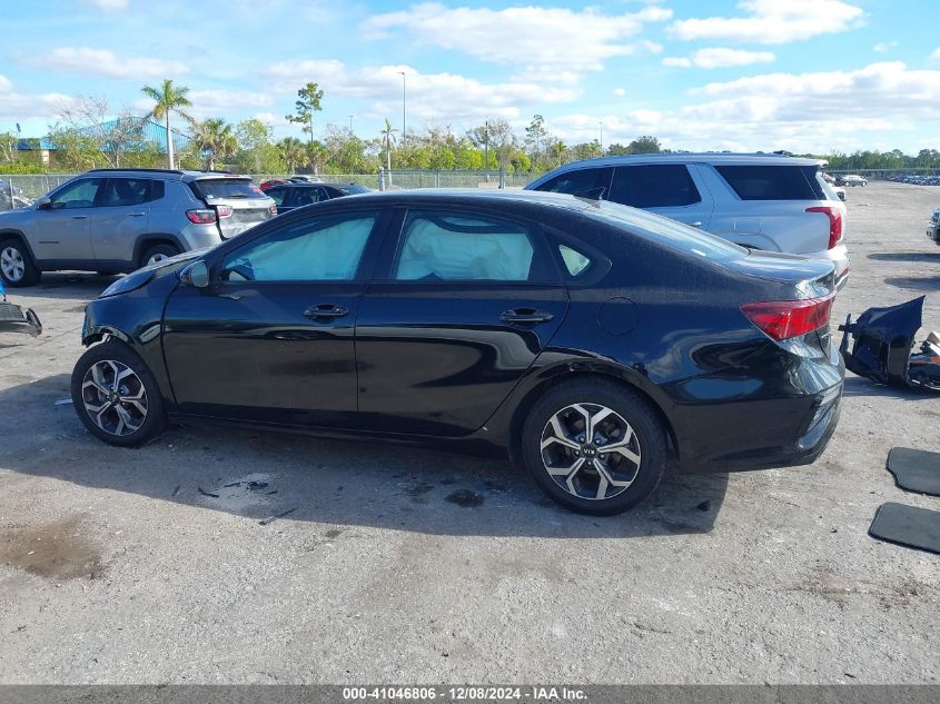 2021 Kia Forte Lxs VIN: 3KPF24AD2ME354239 Lot: 41046806