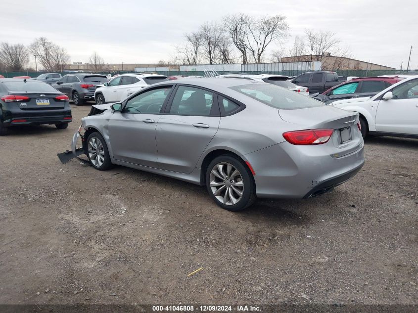 VIN 1C3CCCBB6FN725817 2015 CHRYSLER 200 no.3