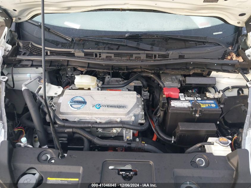 2012 Nissan Leaf Sl VIN: JN1AZ0CP0CT016269 Lot: 41046845