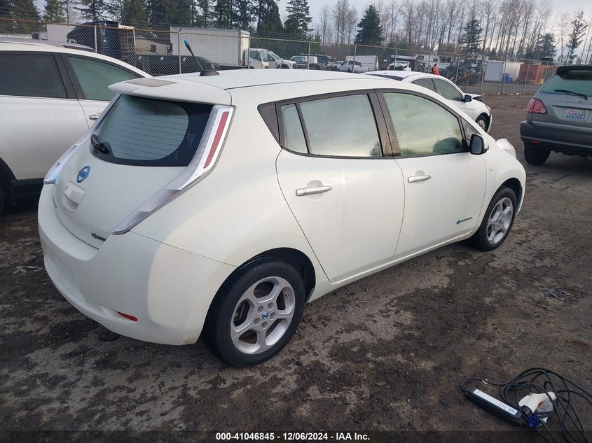JN1AZ0CP0CT016269 Nissan Leaf Sl 2012