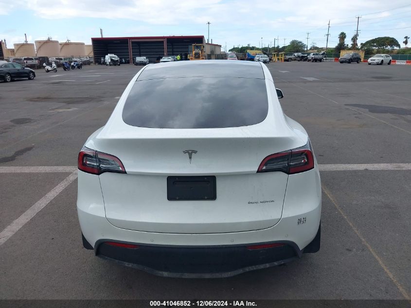 2022 Tesla Model Y Long Range Dual Motor All-Wheel Drive VIN: 7SAYGDEE5NF531913 Lot: 41046852