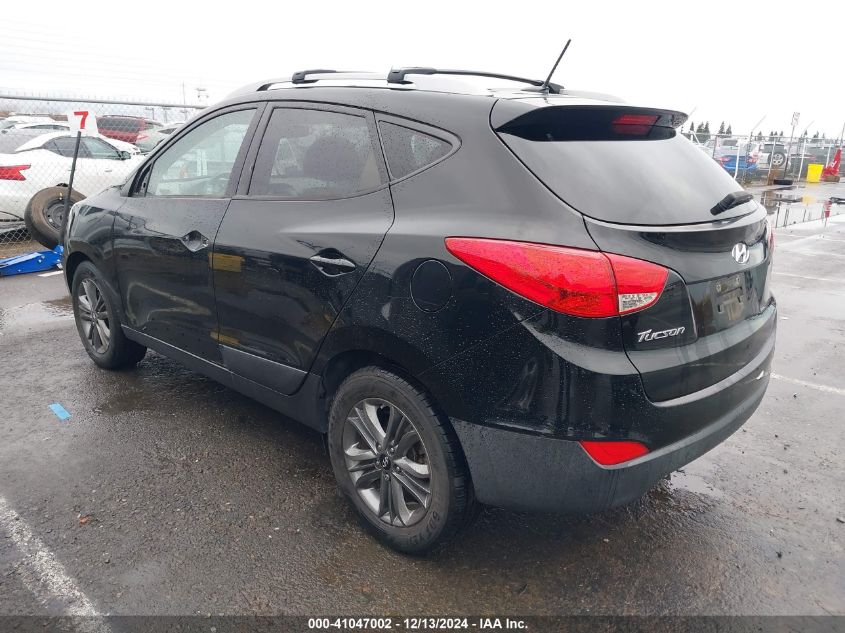 VIN KM8JU3AG1FU100854 2015 Hyundai Tucson, SE no.3