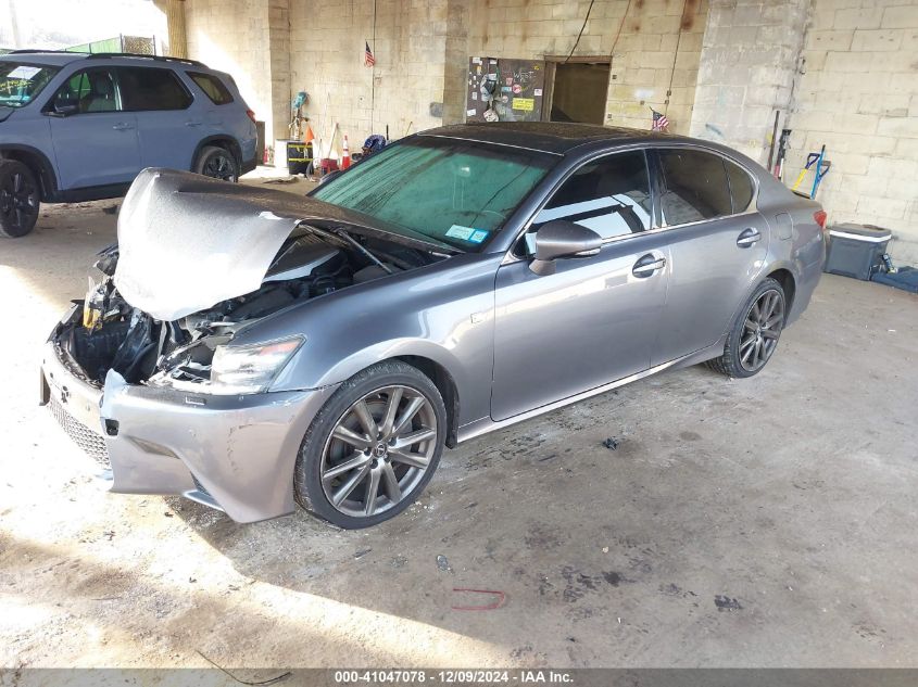 VIN JTHCE1BL5D5001874 2013 Lexus GS, 350 no.2