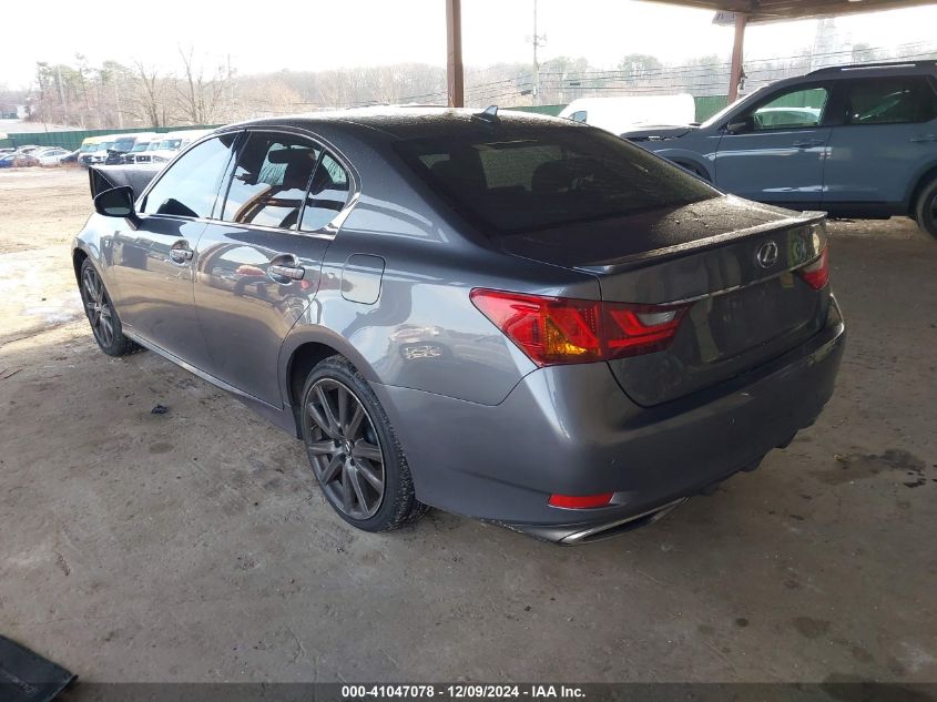 VIN JTHCE1BL5D5001874 2013 Lexus GS, 350 no.3