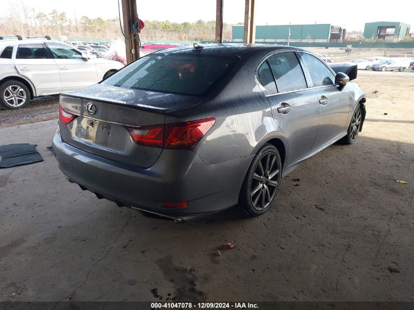 VIN JTHCE1BL5D5001874 2013 Lexus GS, 350 no.4