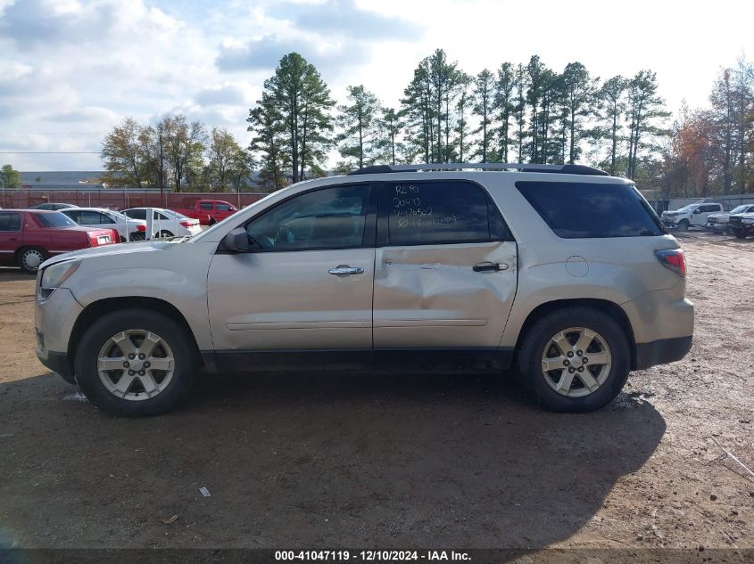 2015 GMC Acadia Sle-2 VIN: 1GKKRPKD4FJ176502 Lot: 41047119