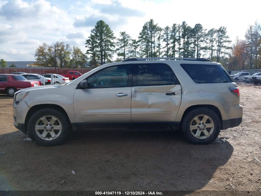 2015 GMC Acadia Sle-2 VIN: 1GKKRPKD4FJ176502 Lot: 41047119