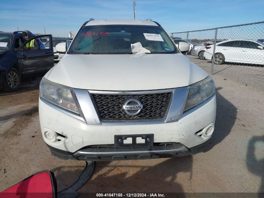 2014 Nissan Pathfinder Sv VIN: 5N1AR2MN1EC624354 Lot: 41047155