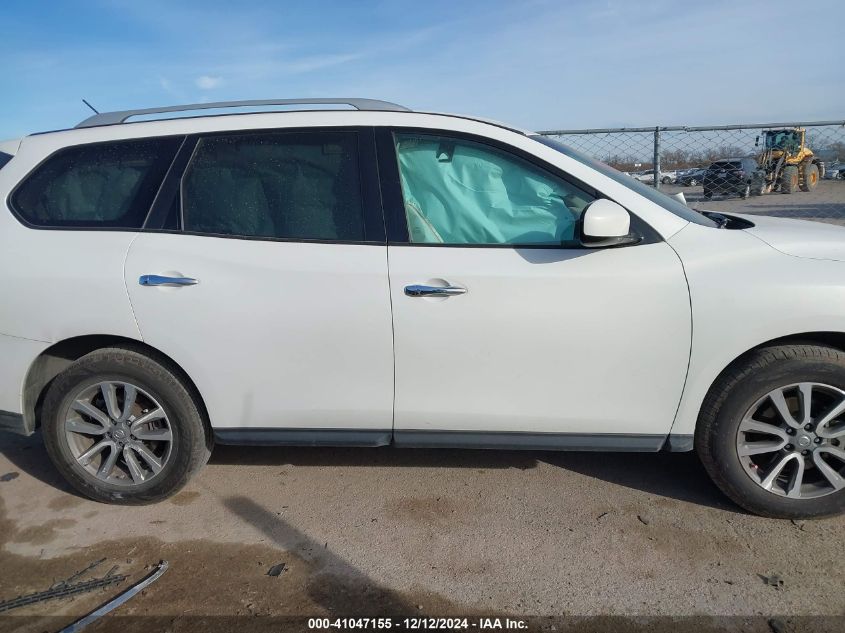 2014 Nissan Pathfinder Sv VIN: 5N1AR2MN1EC624354 Lot: 41047155