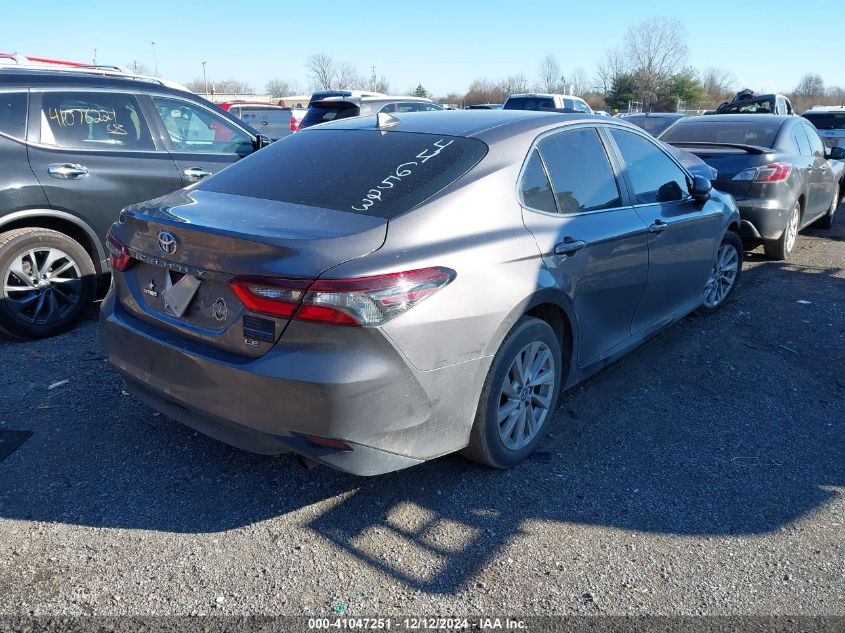 VIN 4T1C11AKXMU446523 2021 TOYOTA CAMRY no.4