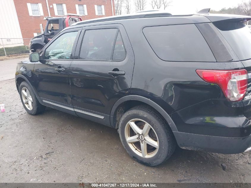 2017 Ford Explorer Xlt VIN: 1FM5K8D8XHGA06319 Lot: 41047267