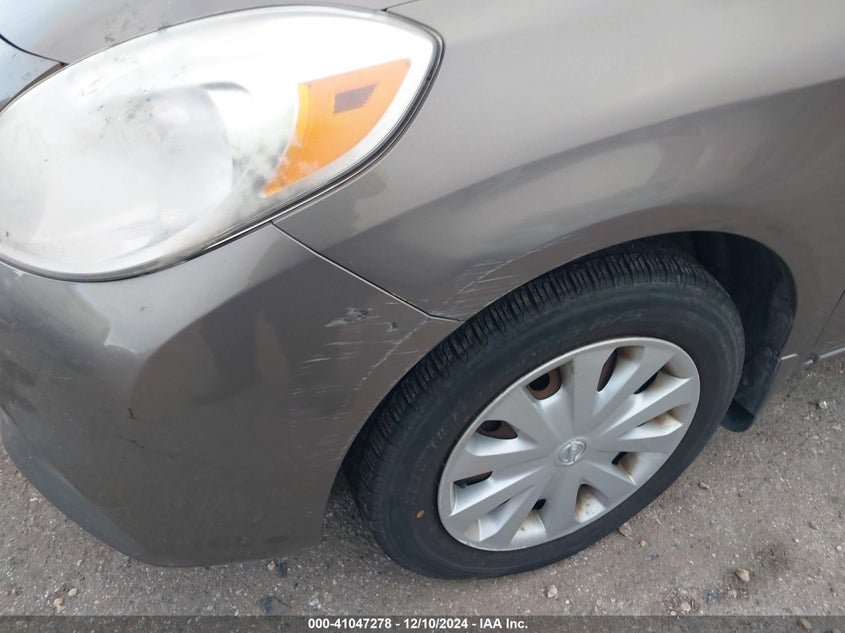 2012 NISSAN VERSA VIN: 3N1CN7APXCL884333