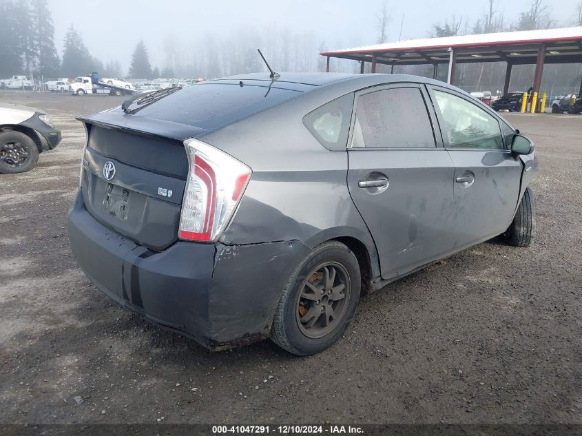 VIN JTDKN3DU9E0385915 2014 Toyota Prius, Two no.4