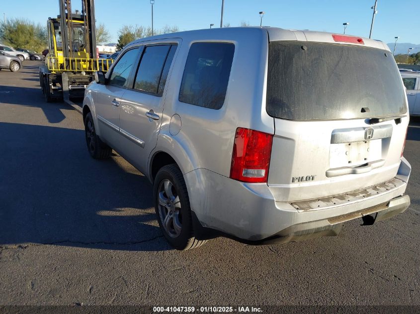 VIN 5FNYF3H66EB028860 2014 Honda Pilot, Ex-L no.3