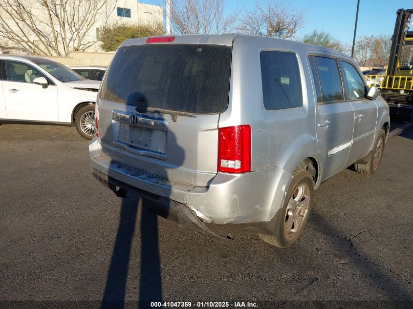 VIN 5FNYF3H66EB028860 2014 Honda Pilot, Ex-L no.4