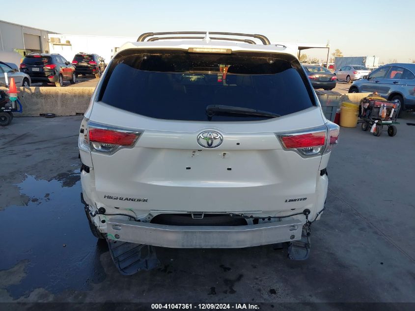 VIN 5TDYKRFH9FS088437 2015 Toyota Highlander, Limit... no.17