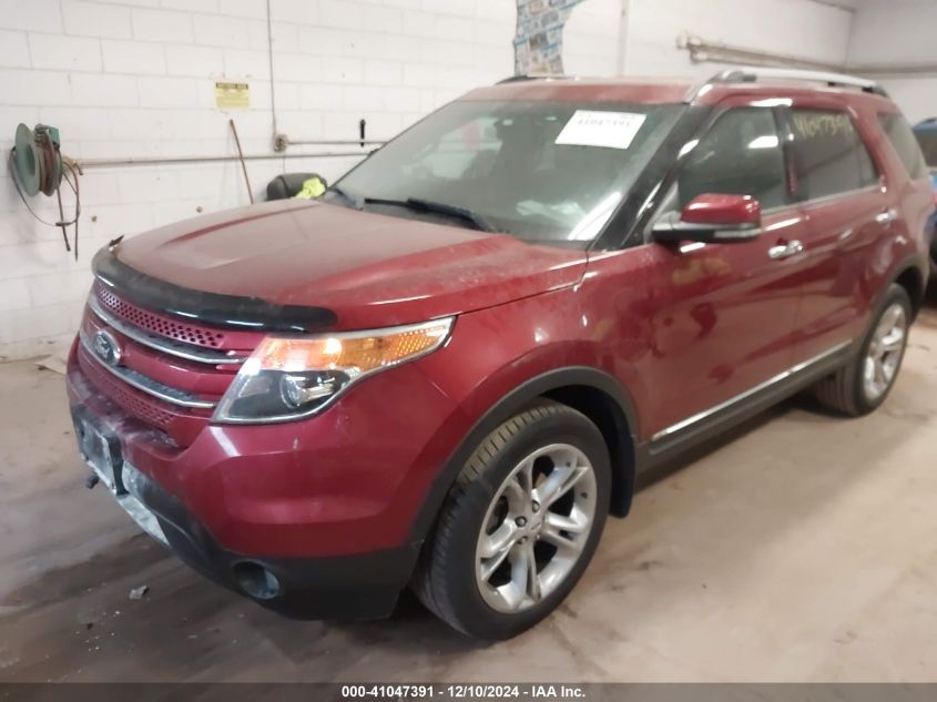 VIN 1FM5K8F88DGA94116 2013 FORD EXPLORER no.2