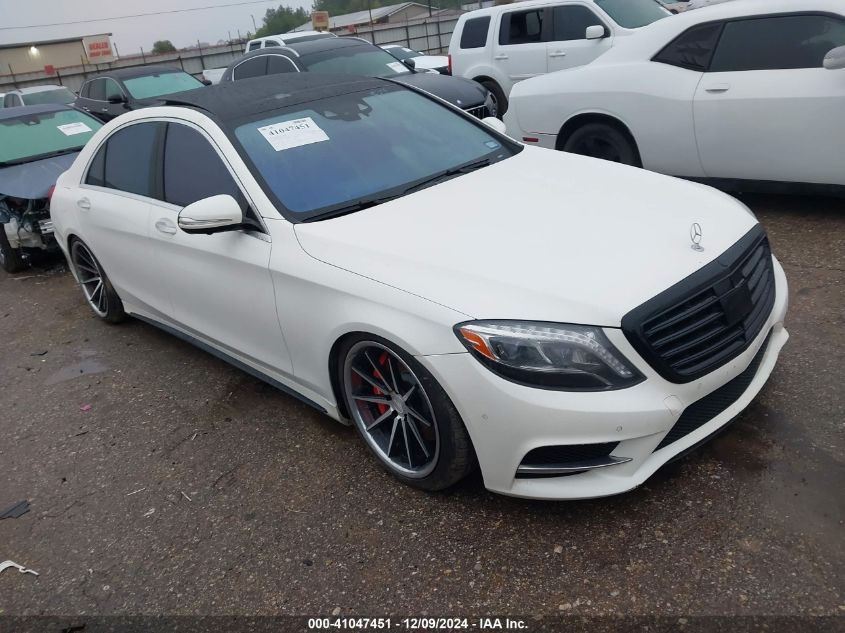 VIN WDDUG8CBXGA234570 2016 Mercedes-Benz S 550 no.1