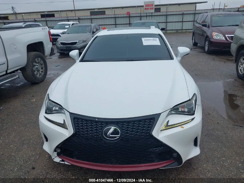 VIN JTHHE5BC6G5013968 2016 Lexus RC, 350 no.6