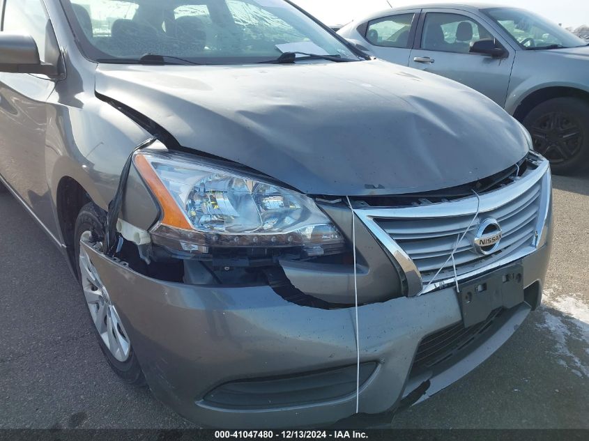 VIN 3N1AB7AP2FY370838 2015 Nissan Sentra, S no.6