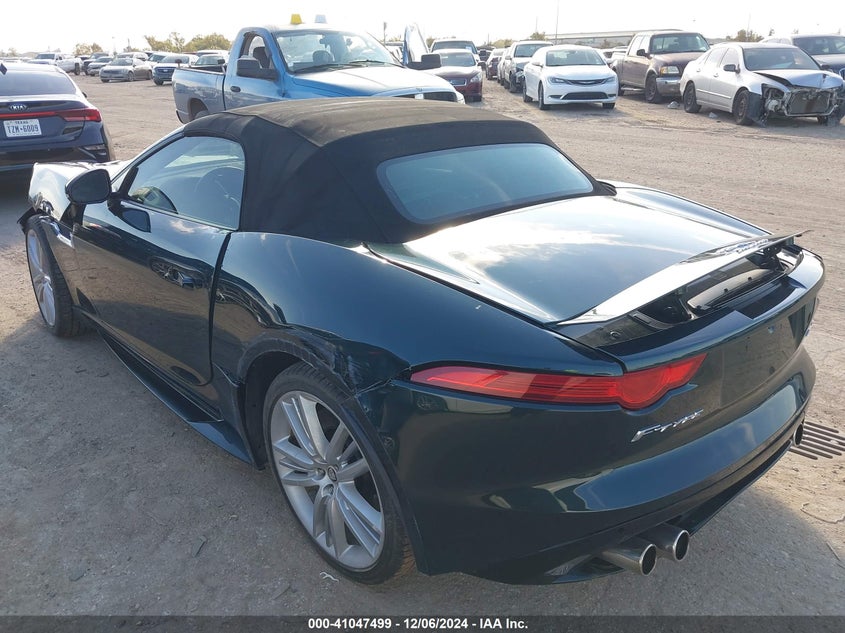 Vin: sajwj6hl7gmk29787, lot: 41537449, jaguar f-type r 20163