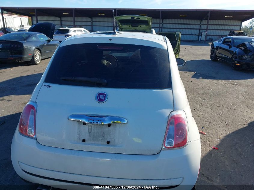 2013 Fiat 500 Pop VIN: 3C3CFFAR8DT743286 Lot: 41047505