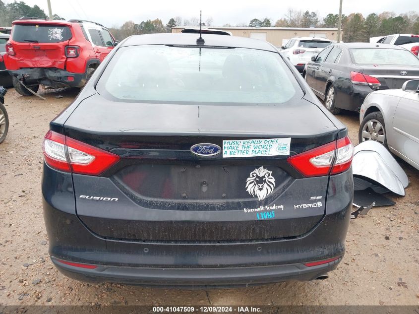 VIN 3FA6P0LUXGR398757 2016 Ford Fusion, Hybrid SE no.16