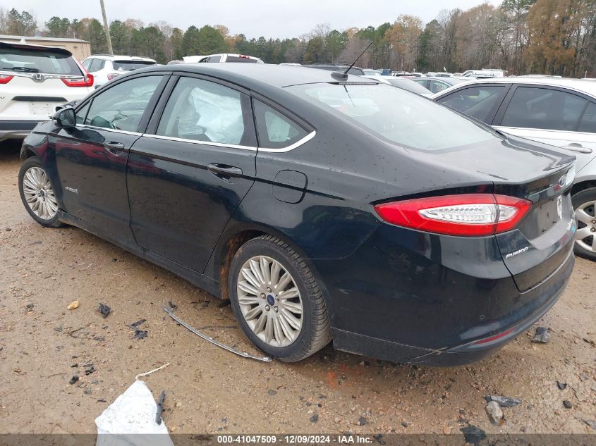 VIN 3FA6P0LUXGR398757 2016 Ford Fusion, Hybrid SE no.3