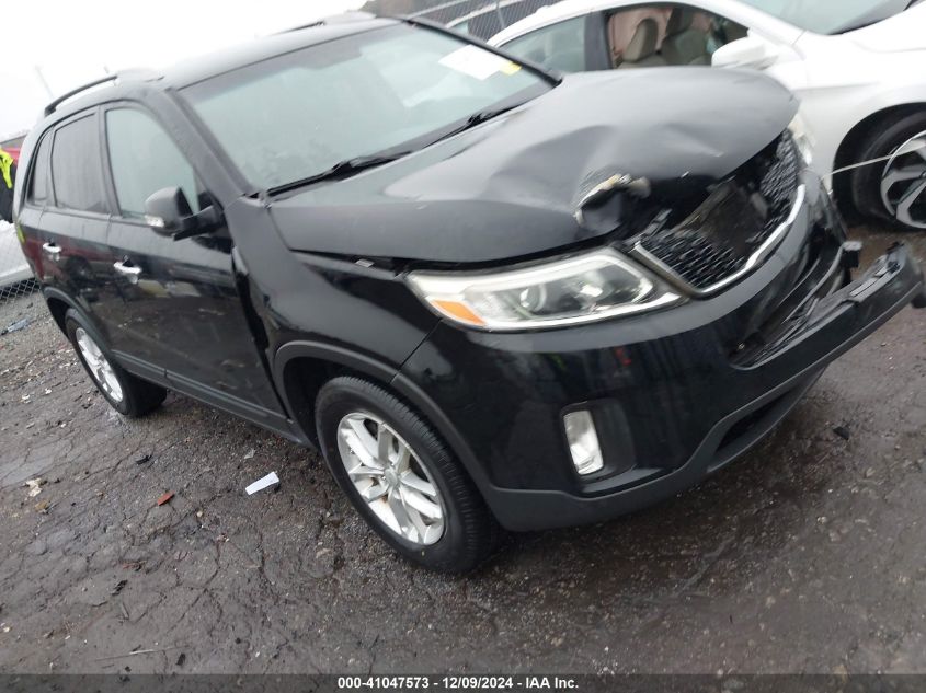 VIN 5XYKT3A63FG634894 2015 KIA Sorento, LX no.1