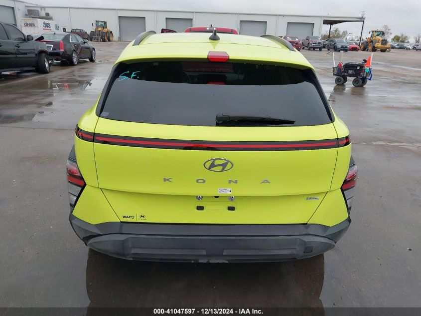 2024 Hyundai Kona Sel VIN: KM8HBCAB0RU091920 Lot: 41047597