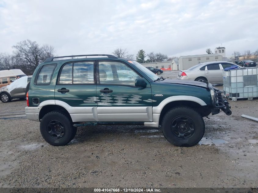 1999 Suzuki Grand Vitara Jlx/Jlx+ VIN: JS3TD62V0X4122746 Lot: 41047668