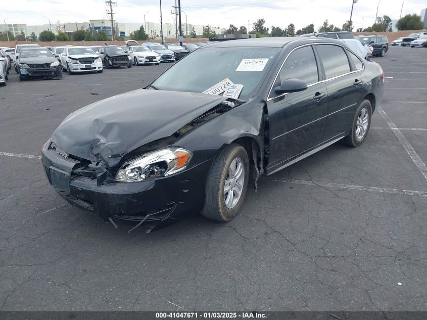 VIN 2G1WF5E31D1240556 2013 Chevrolet Impala, LS no.2