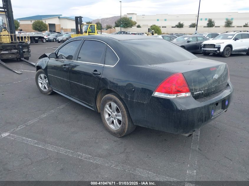 VIN 2G1WF5E31D1240556 2013 Chevrolet Impala, LS no.3