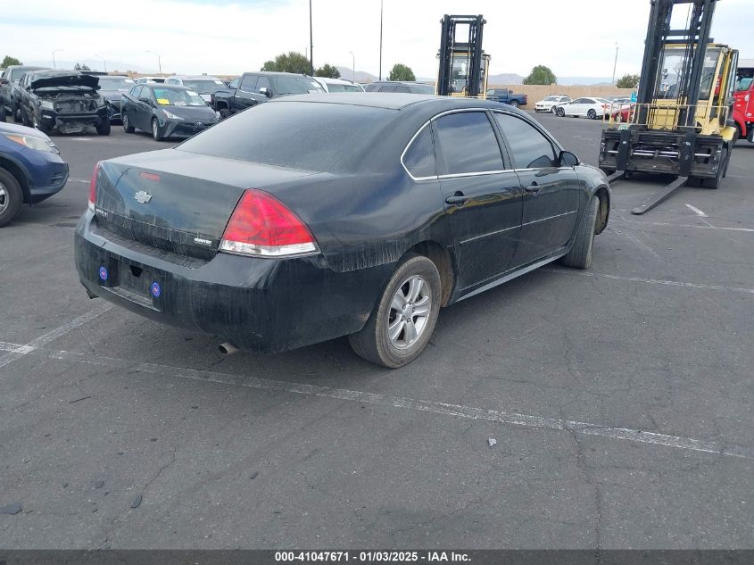 VIN 2G1WF5E31D1240556 2013 Chevrolet Impala, LS no.4