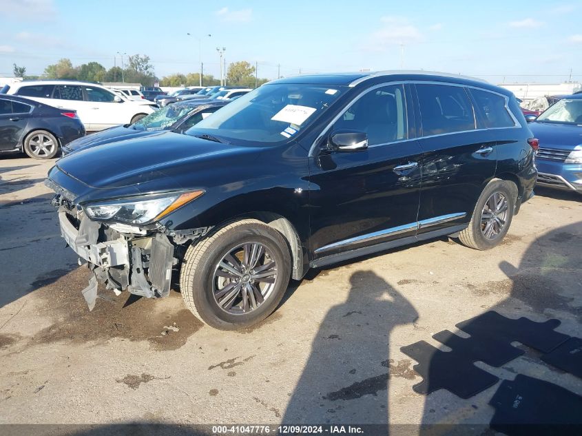 VIN 5N1DL0MN3KC504005 2019 INFINITI QX60 no.2