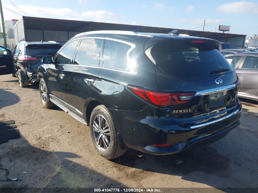 VIN 5N1DL0MN3KC504005 2019 INFINITI QX60 no.3