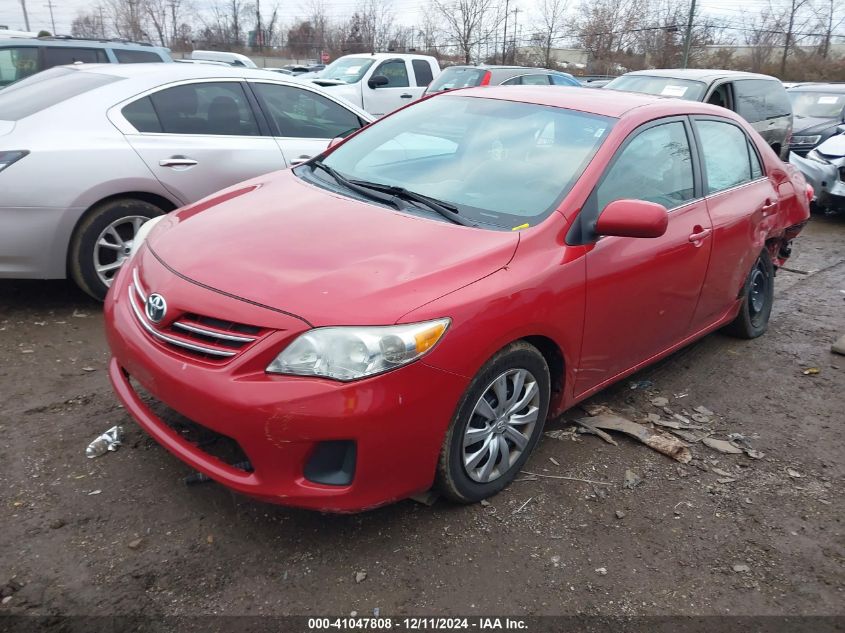 VIN 2T1BU4EE6DC068422 2013 Toyota Corolla, LE no.2