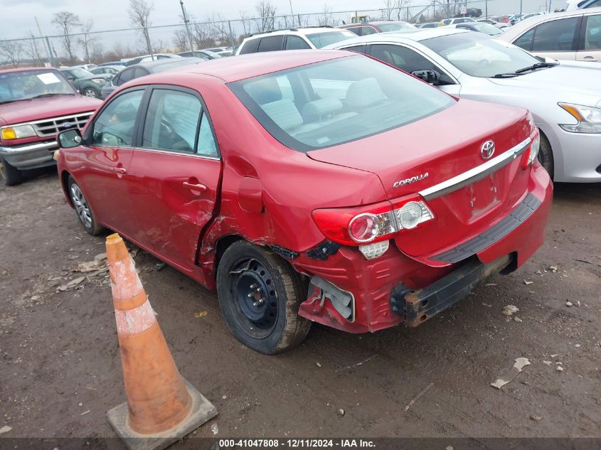 VIN 2T1BU4EE6DC068422 2013 Toyota Corolla, LE no.3